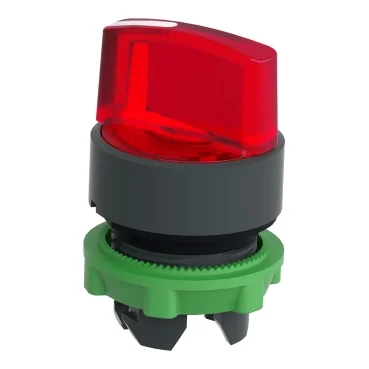 ZB5AK1243 : Illuminated Selector Switch Head 2 Positions, Red Schneider by MAX POWER-SHOP image 6
