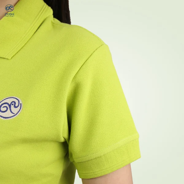 เสื้อโปโลภัทรพัฒน์ สีเขียวมะกอก image 4