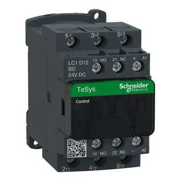 LC1D12BD : Contactor 3P (3NO) 12A 1NO+1NC 24VDC Schneider by MAX POWER-SHOP image 2 LC1D12BD : Contactor 3P (3NO) 12A 1NO+1NC 24VDC Schneider by MAX POWER-SHOP image 2