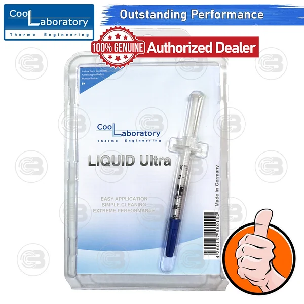 [CoolBlasterThai] Coollaboratory Liquid Ultra 1g.(0.15ml) .Liquid Metal Compound image 1