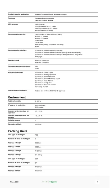 PAS800 : PowerLogic Data Server Gateway Ethernet Schneider by MAX POWER-SHOP image 7 PAS800 : PowerLogic Data Server Gateway Ethernet Schneider by MAX POWER-SHOP image 7