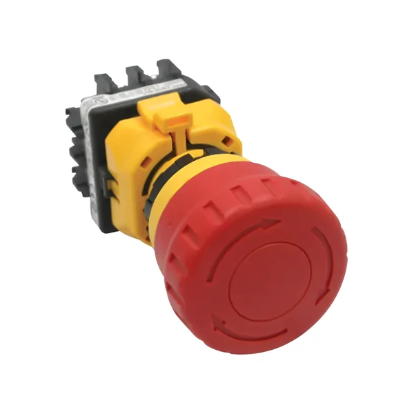 XW1E-BV403MY : Emergency Stop Switch 22mm 3NC (Yellow) IDEC by MAX POWER-SHOP image 2 XW1E-BV403MY : Emergency Stop Switch 22mm 3NC (Yellow) IDEC by MAX POWER-SHOP image 2