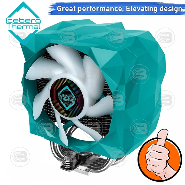 [CoolBlasterThai] Iceberg Thermal IceSLEET X5 Multi Compatible Tower CPU Cooler with A-RGB ประกัน 2 ปี image 2