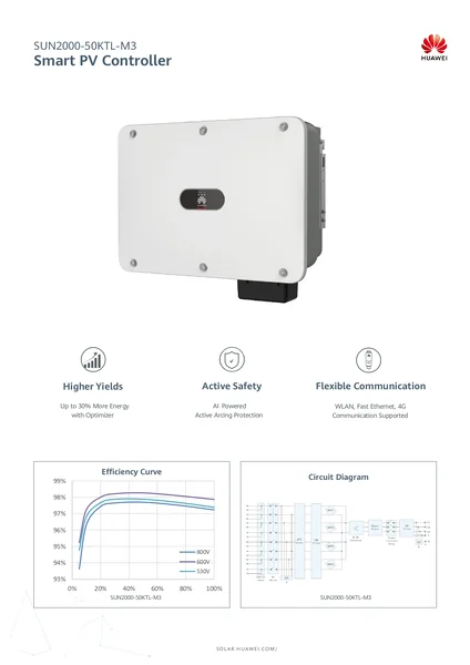 SUN2000-50KTL-M3 : Inverter 3 Phase อินเวอร์เตอร์ 3 เฟส 50kW Huawei by MAX POWER-SHOP image 2 SUN2000-50KTL-M3 : Inverter 3 Phase อินเวอร์เตอร์ 3 เฟส 50kW Huawei by MAX POWER-SHOP image 2