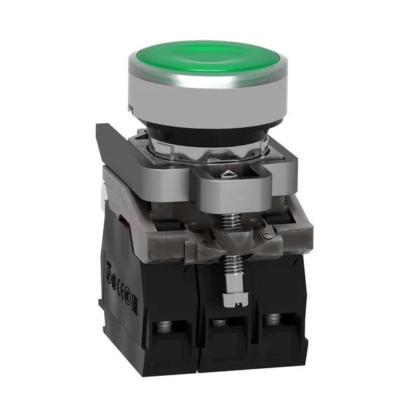 XB4BW33B5 : 24V LED Illuminated Pushbutton Green Schneider by MAX POWER-SHOP image 2 XB4BW33B5 : 24V LED Illuminated Pushbutton Green Schneider by MAX POWER-SHOP image 2