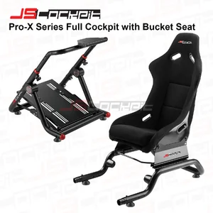 JSCockpit PRO-X Series Racing Simulator Full Cockpit with Bucket