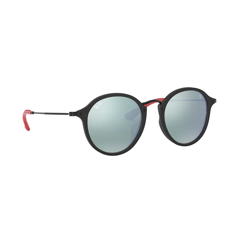 Rayban RB2447MF F61430 SCUDERIA Ferrari Collection light green mirror silver