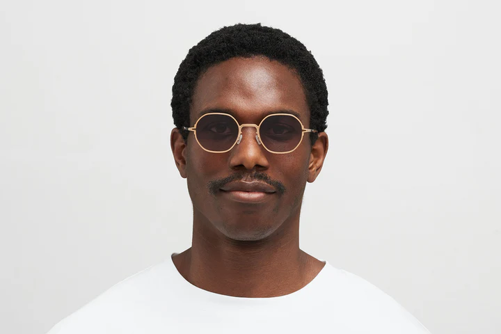 แว่นกันแดด Mykita Santana 291 Sunglasses Champagne Gold