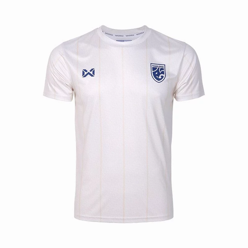 WARRIX (วอริกซ์) ลิขสิทธิ์แท้ 100% เสื้อเชียร์ทีมชาติไทย Warrix Thailand Cheer Icon Jersey 2024/25 ขาว