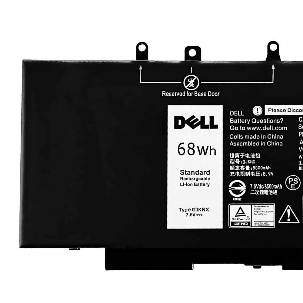 Battery Dell Precision 3520, 4-Cell 68Wh, แบตเตอรี่ Dell GJKNX ของแท้รับประกันศูนย์ Dell Thailand ราคาไม่แพง